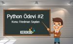 pythonödevi2